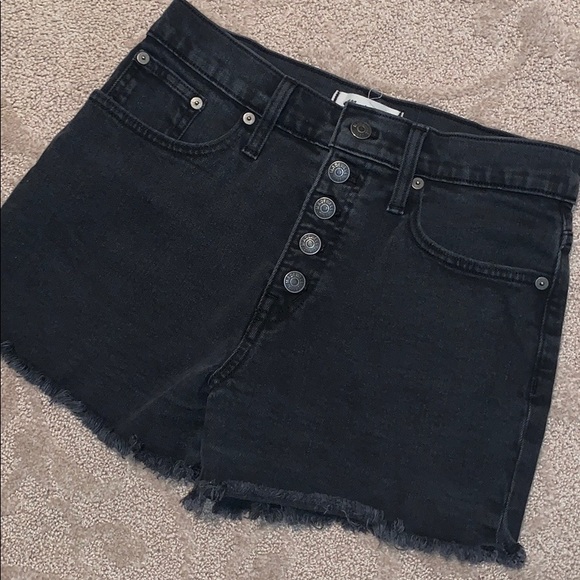 Madewell Pants - Madewell high rise denim shorts